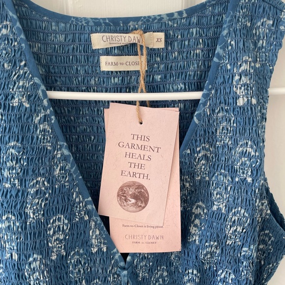 Mika Dress in Ocean Seashell - Picture 4 of 4